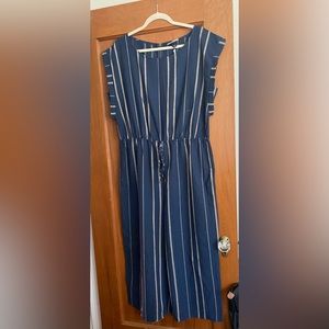 Universal Threads Blue and Tan Jumpsuit, New with Tags!